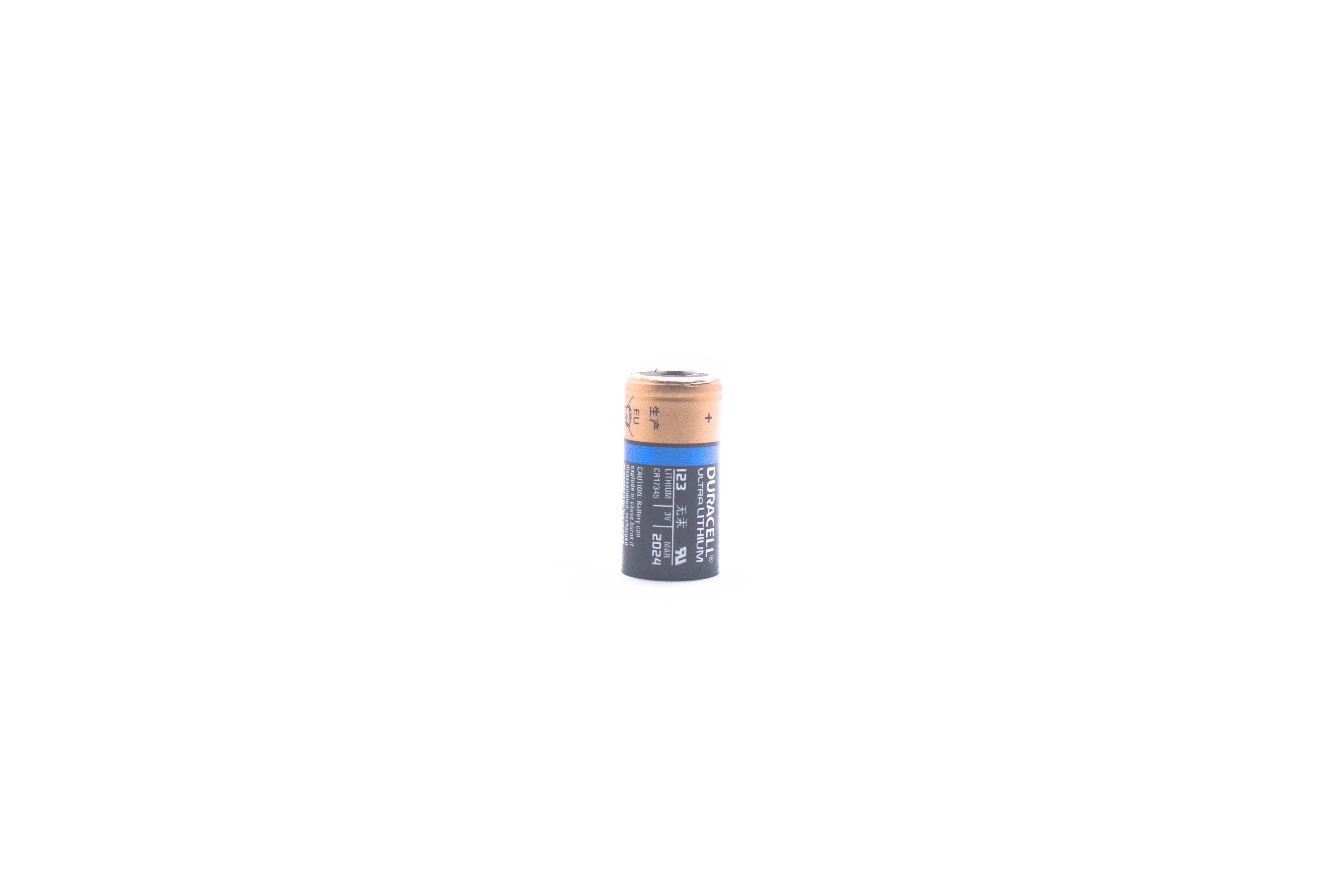 Duracell  2/3A 1550mAh 3V Lithium Battery