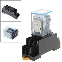 Relay MY2N-J DPDT 5A 8 Pin with PYF08A Socket 110vac