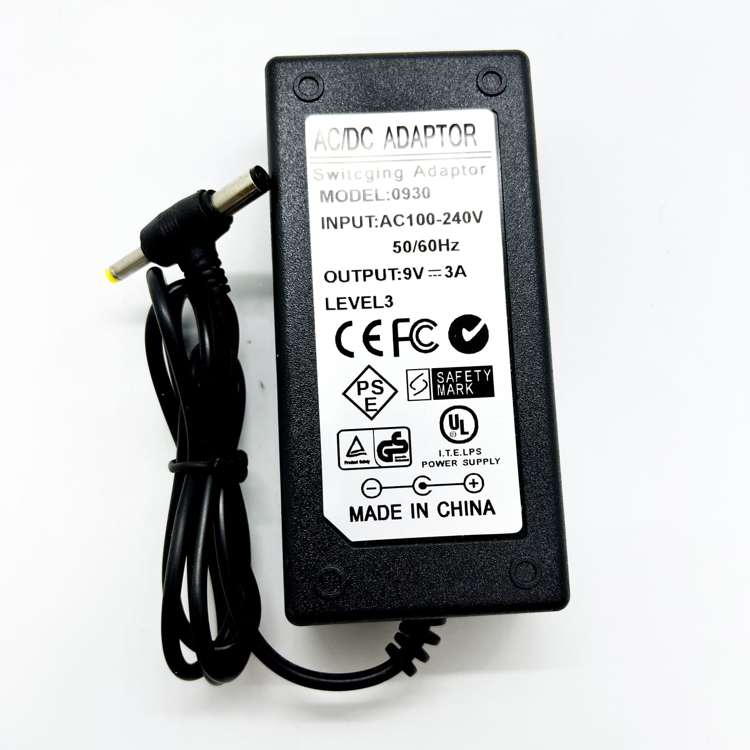 adaptor 9V3A