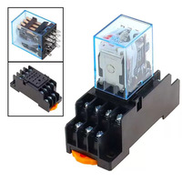 Relay MY4N- 5A 14 Pin with PYF14A Socket 24vdc