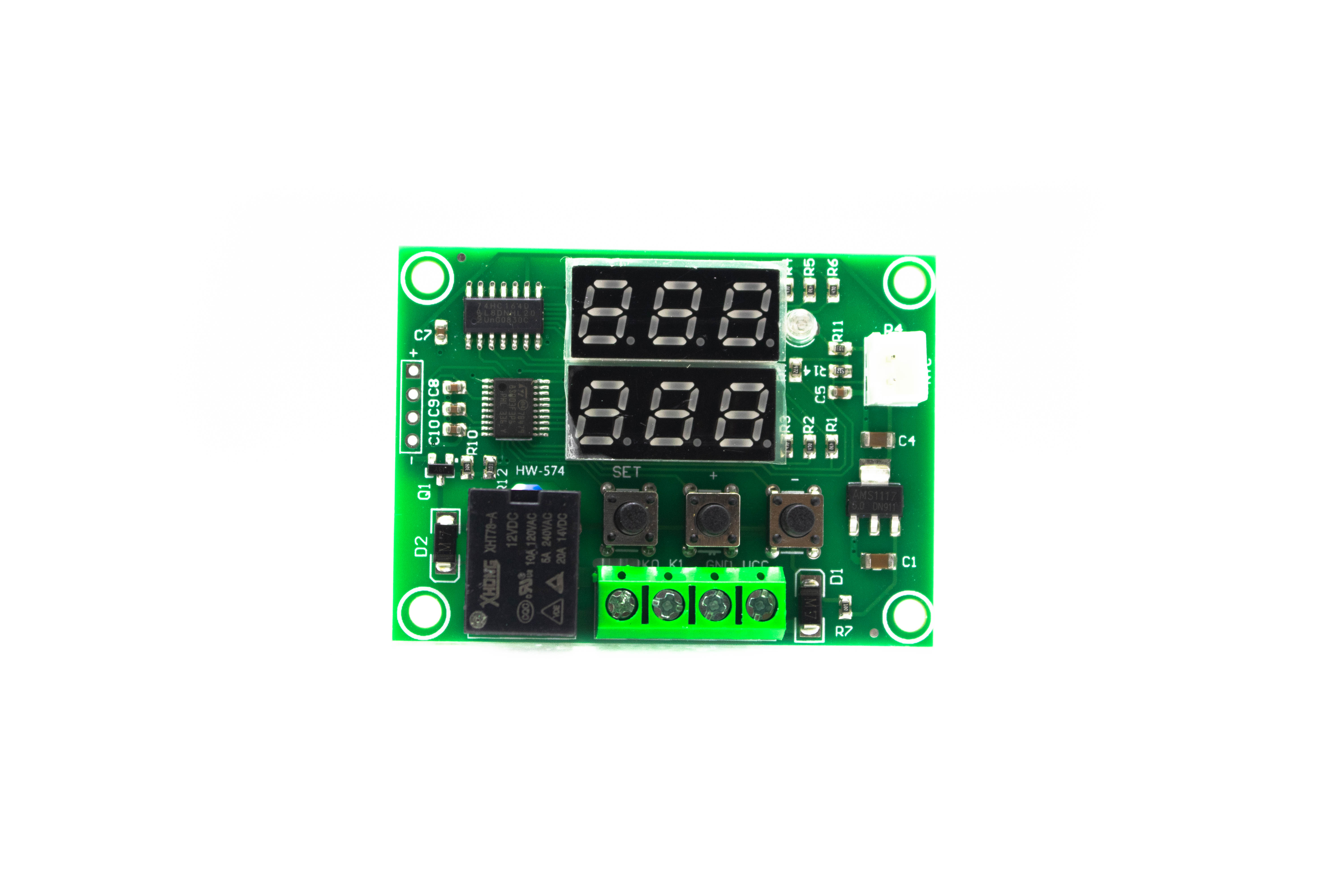 XH-W1219 Dual LED Display Thermostat Temperature Controller Module 12V